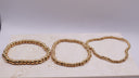 Gold Beaded Bracelet - Stainless Steel