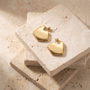 Sienna Sculpted Bag Earrings