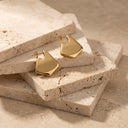 Sienna Sculpted Bag Earrings