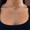 Gold Initial Heart Necklace – 18K PVD Gold | Waterproof
