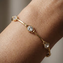 Celeste Crystal Link Bracelet