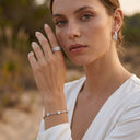 Celeste Crystal Link Bracelet