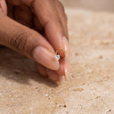 Heart CZ Nose Stud