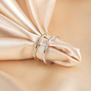 Celestial Dot Band Ring – Gold Plated & Sterling Silver