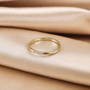 Celestial Dot Band Ring – Gold Plated & Sterling Silver