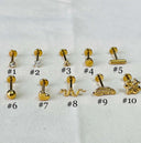 Press Fit Flat Back Stud