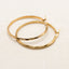 Large Gold Hoop Earrings – 18K Plated, Lightweight & Hypoallergenic