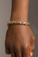Chunky Bike Chain Bracelet – Gold & Silver Finish.