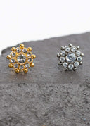 Titanium Flat-Back Piercing Earrings – Skin-Kind Metals