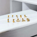 Press Fit Flat Back Stud