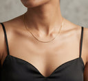 Ivy Barely There Box Chain Necklace