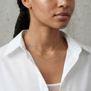 Ivy Barely There Box Chain Necklace