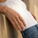 Contour Statement Ring