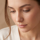Minimal Half Hoop Nose Ring