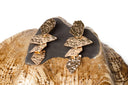 Hammered Metal Dangly Earrings – Irregular Statement Earrings for Women.
