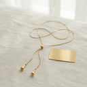 Aurelia Adjustable Lariat Necklace