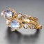 Wedding Ring Moonstone | Moonstone Opal Ring | Ella & Faith London