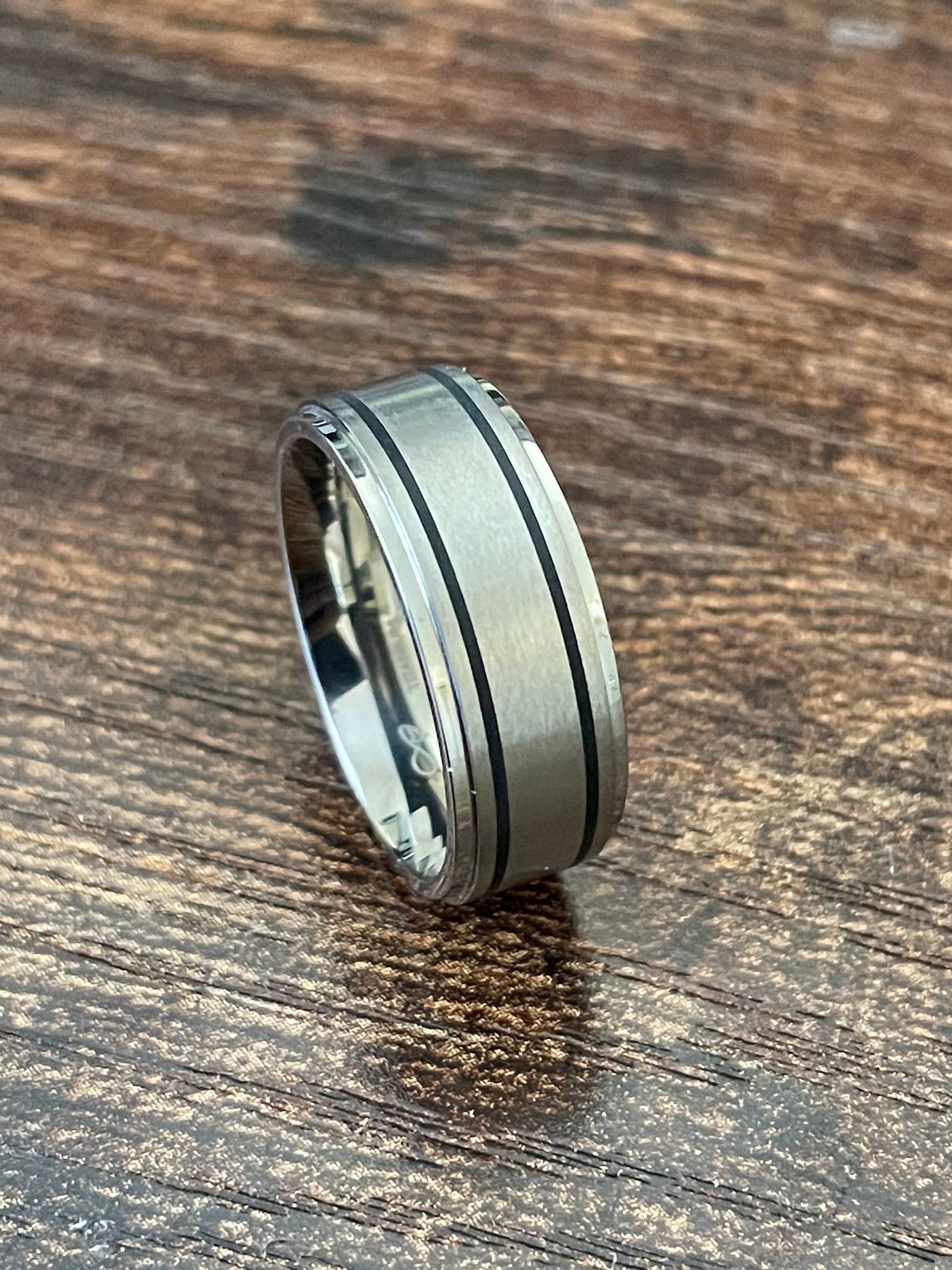 Titanium Wedding Rings | Titanium Band Ring | Ella & Faith London