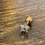 Helix Piercing Stud | Crystal Labret Studs | Ella & Faith London