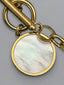 Simple Gold Necklace | T Bar Necklace Gold | Ella & Faith London