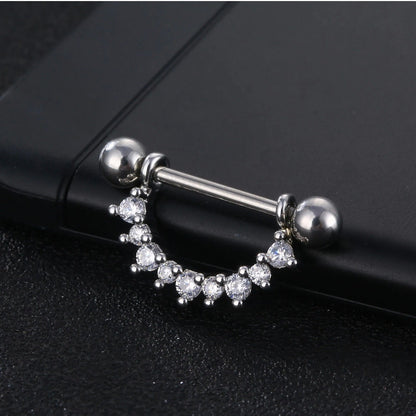 Titanium Nipple Ring | Nipple Jewellery | Ella & Faith London