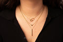 Personalised Heart Necklace – 18K Gold & Hypoallergenic.