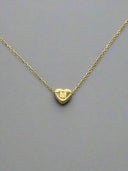 Personalised Heart Necklace – 18K Gold & Hypoallergenic.