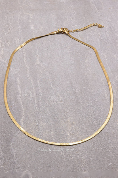 Snake Chain Necklace | Snake Bone Necklace | Ella & Faith London
