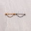 Titanium Nipple Rings | Nipple Piercing Bar | Ella & Faith London