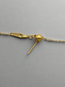 Personalised Heart Necklace – 18K Gold, Minimalist & Hypoallergenic.