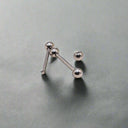 14G G23 Titanium Tongue Barbell – Hypoallergenic & Implant-Grade.