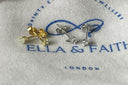 Tiny CZ Stud Earrings – 18K Gold Over Sterling Silver for Sensitive Ears.
