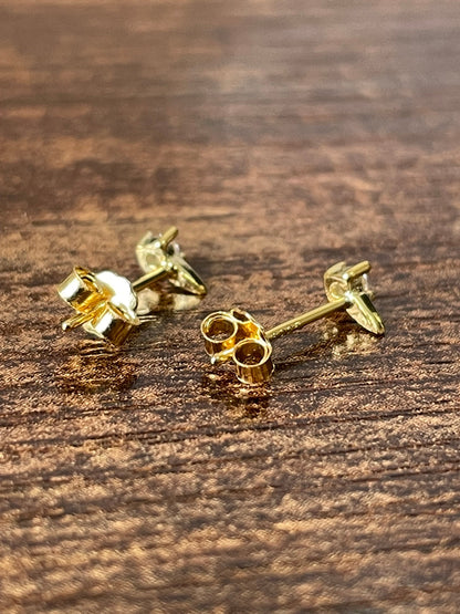 Small Gold Earrings | Cartilage Stud Earring | Ella & Faith London