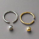 Titanium Captive Bead Hoop – Septum & Cartilage Piercing.