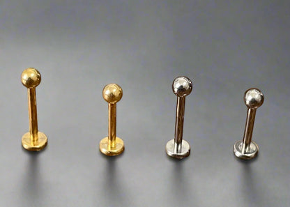 Stud Earrings Gold | Tragus Earring Gold Earring | Ella & Faith London