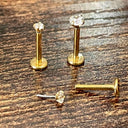 Push Pin Earrings – Secure Flat Back Piercing Jewellery